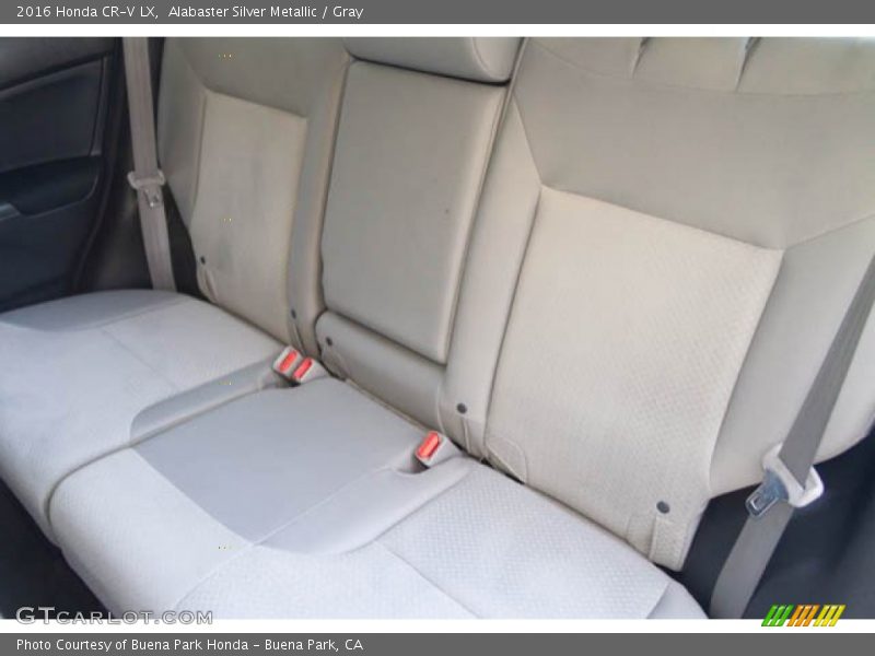 Alabaster Silver Metallic / Gray 2016 Honda CR-V LX