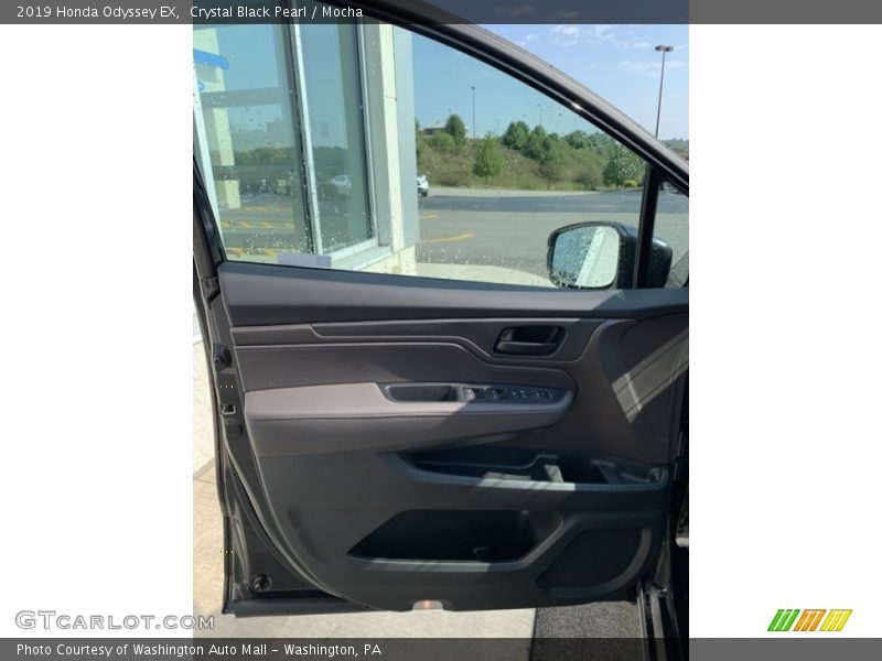 Crystal Black Pearl / Mocha 2019 Honda Odyssey EX