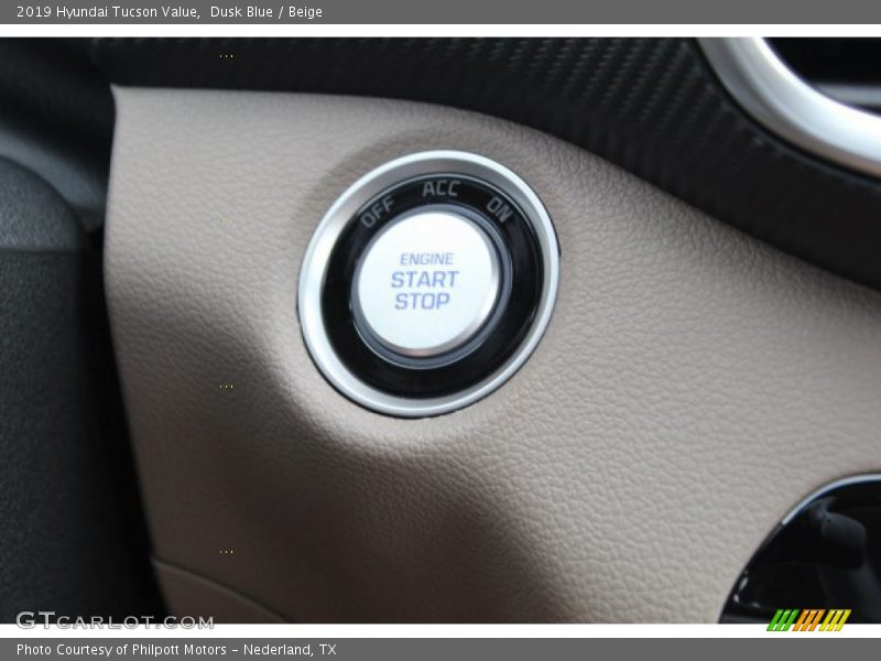 Dusk Blue / Beige 2019 Hyundai Tucson Value