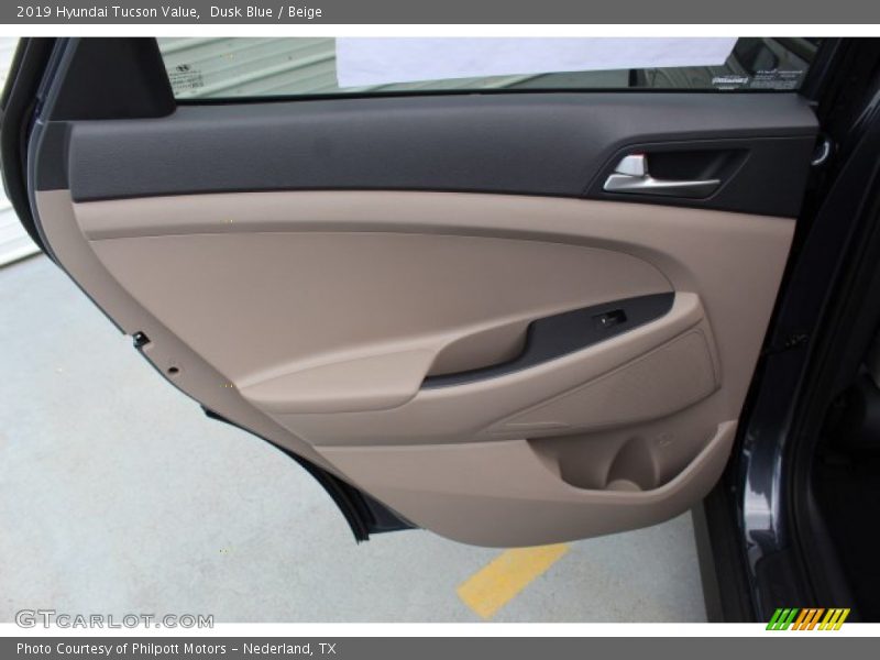 Dusk Blue / Beige 2019 Hyundai Tucson Value