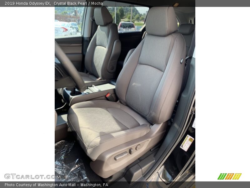 Crystal Black Pearl / Mocha 2019 Honda Odyssey EX