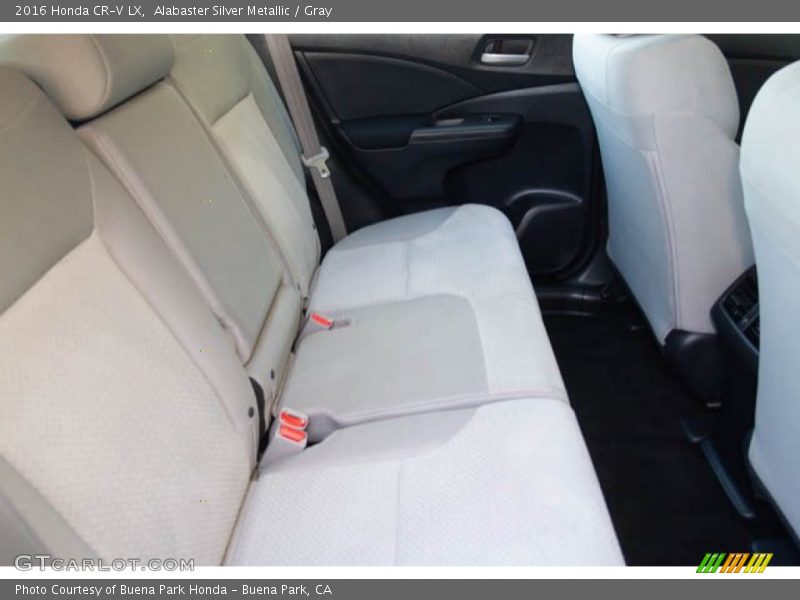 Alabaster Silver Metallic / Gray 2016 Honda CR-V LX