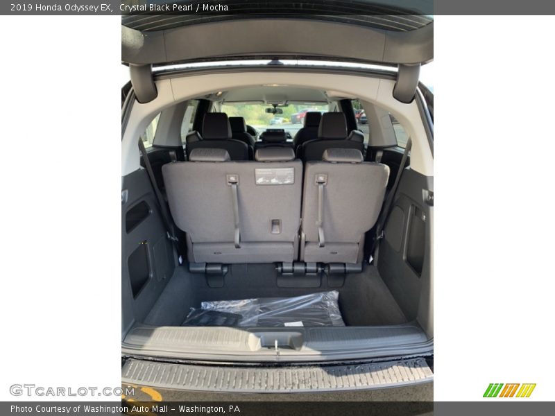 Crystal Black Pearl / Mocha 2019 Honda Odyssey EX