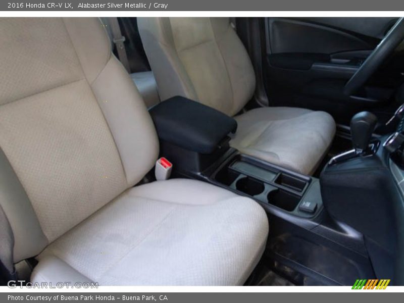 Alabaster Silver Metallic / Gray 2016 Honda CR-V LX
