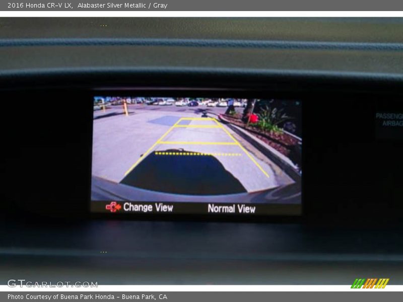Alabaster Silver Metallic / Gray 2016 Honda CR-V LX