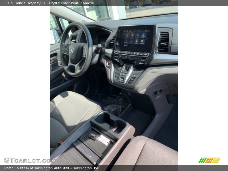 Crystal Black Pearl / Mocha 2019 Honda Odyssey EX