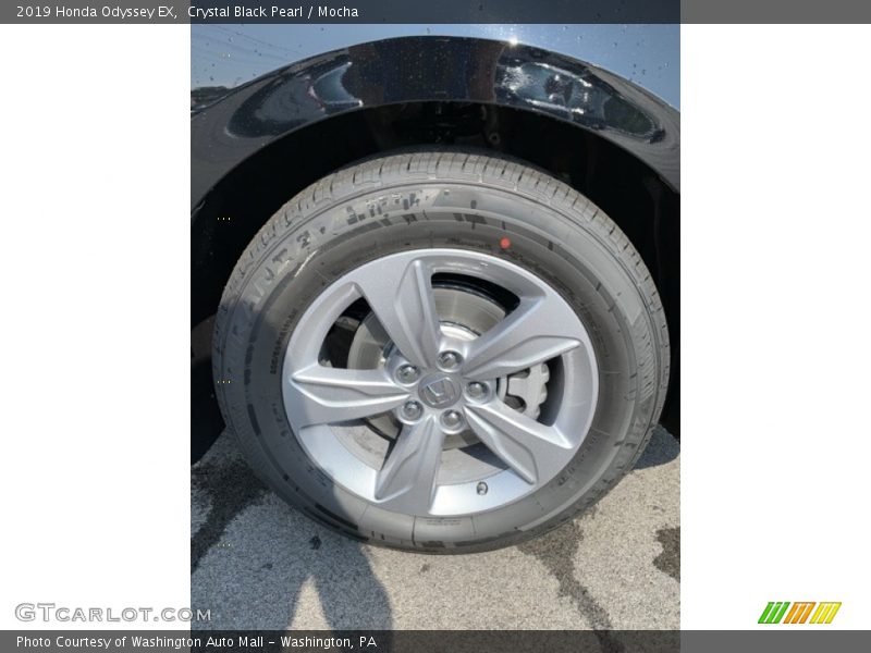 Crystal Black Pearl / Mocha 2019 Honda Odyssey EX