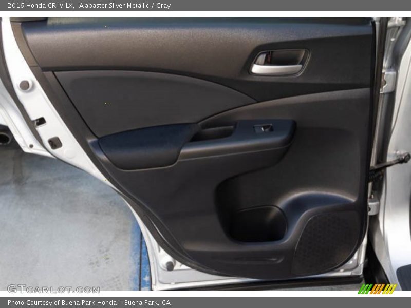 Alabaster Silver Metallic / Gray 2016 Honda CR-V LX