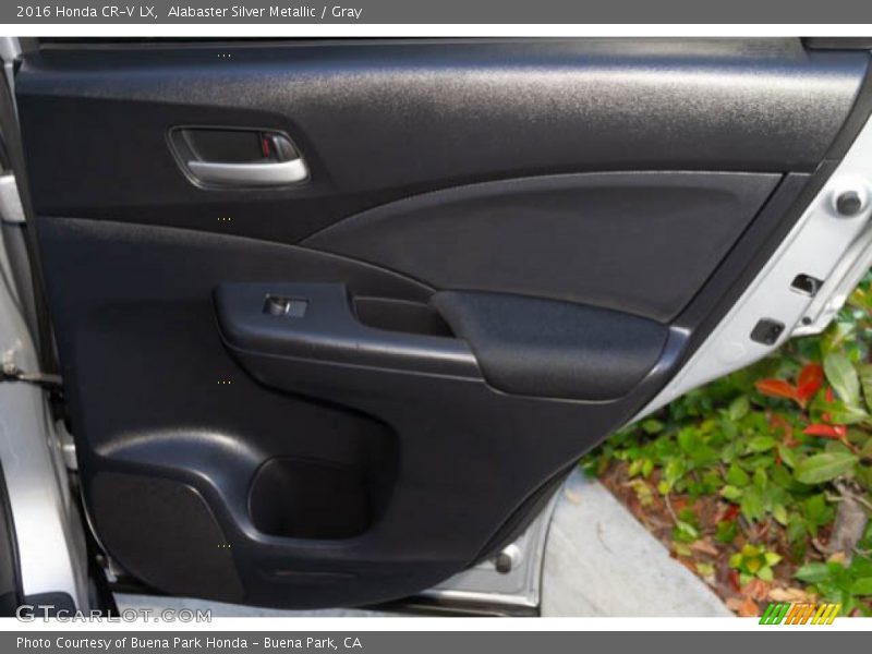 Alabaster Silver Metallic / Gray 2016 Honda CR-V LX