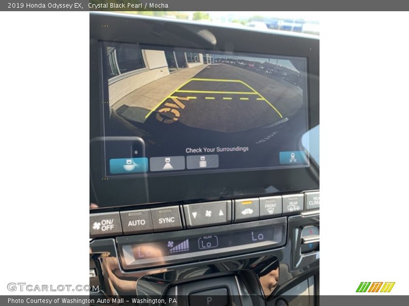 Crystal Black Pearl / Mocha 2019 Honda Odyssey EX