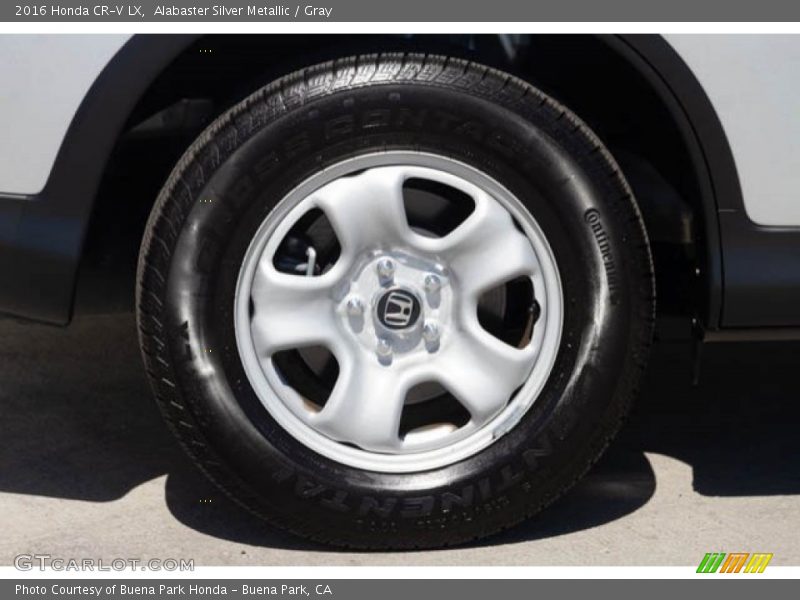Alabaster Silver Metallic / Gray 2016 Honda CR-V LX