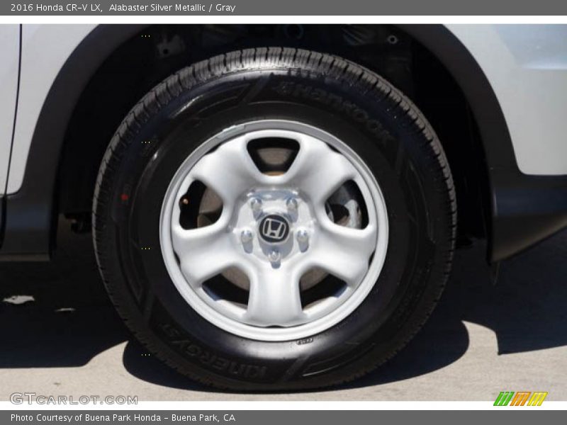 Alabaster Silver Metallic / Gray 2016 Honda CR-V LX
