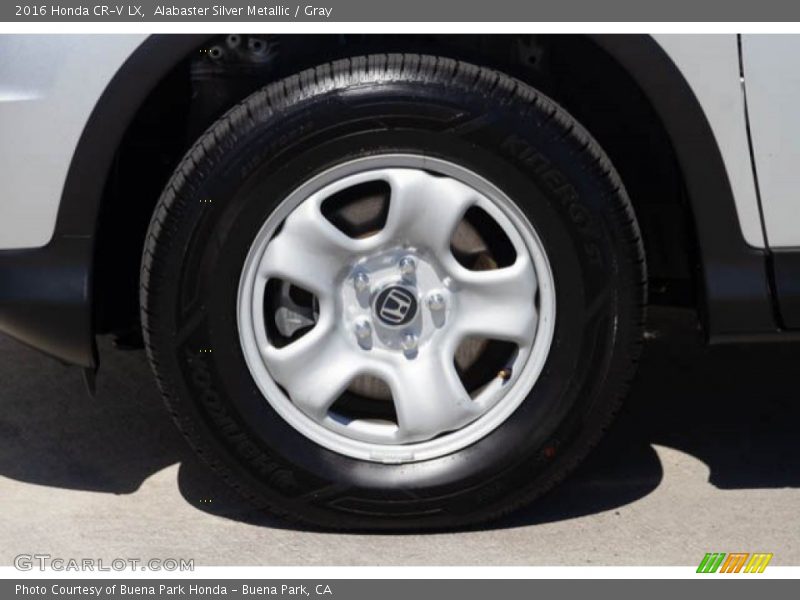 Alabaster Silver Metallic / Gray 2016 Honda CR-V LX