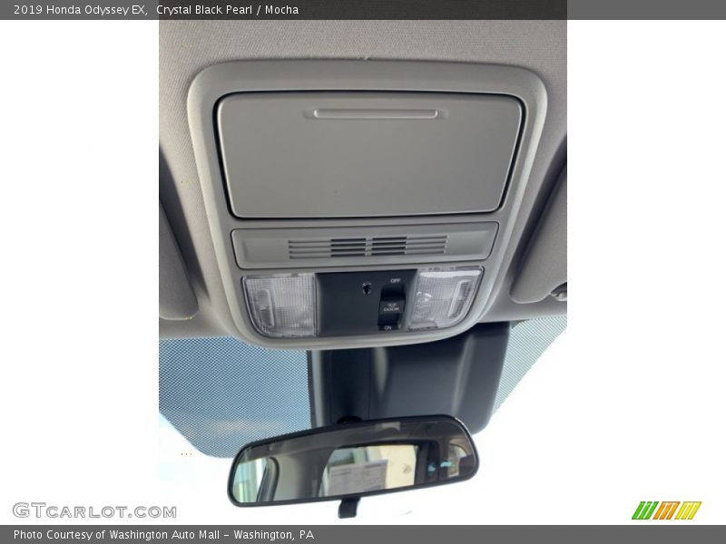 Crystal Black Pearl / Mocha 2019 Honda Odyssey EX