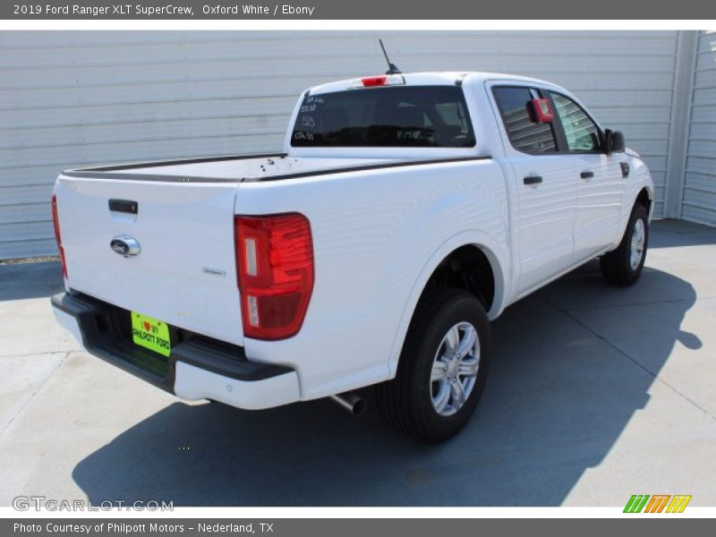 Oxford White / Ebony 2019 Ford Ranger XLT SuperCrew