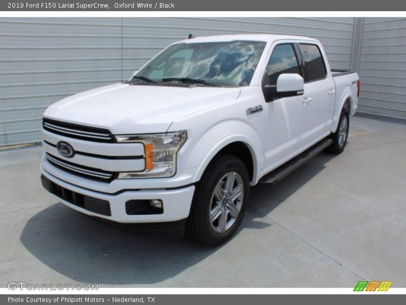 Oxford White / Black 2019 Ford F150 Lariat SuperCrew