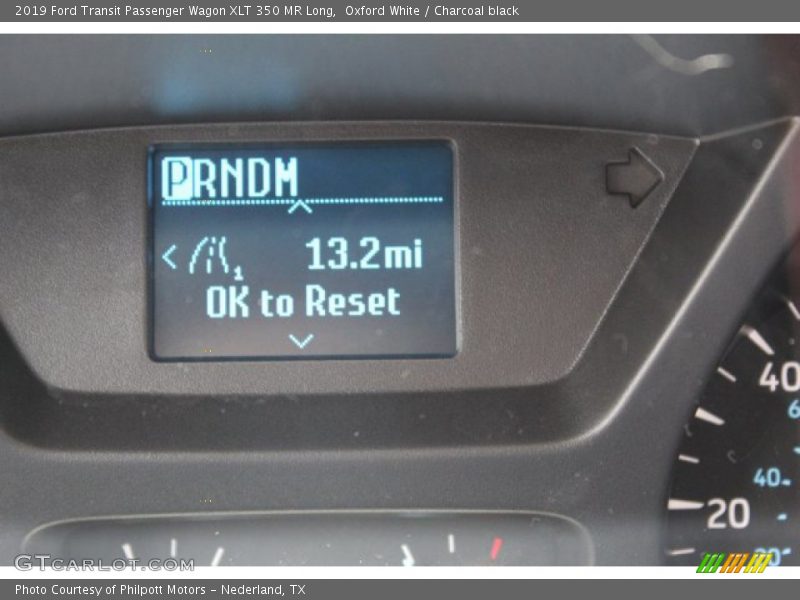 Oxford White / Charcoal black 2019 Ford Transit Passenger Wagon XLT 350 MR Long