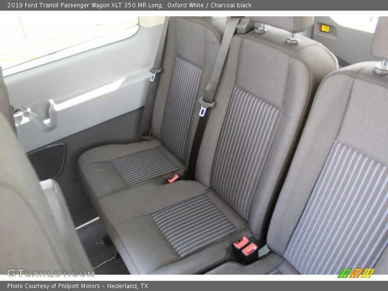 Rear Seat of 2019 Transit Passenger Wagon XLT 350 MR Long