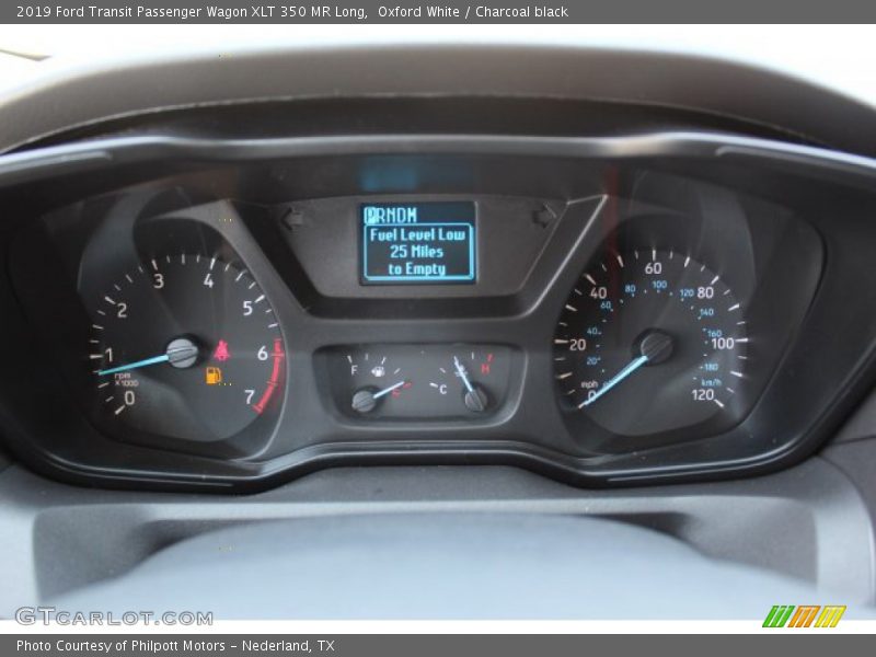 Oxford White / Charcoal black 2019 Ford Transit Passenger Wagon XLT 350 MR Long