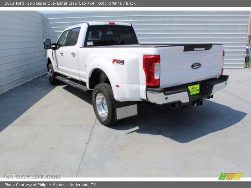 Oxford White / Black 2019 Ford F350 Super Duty Lariat Crew Cab 4x4