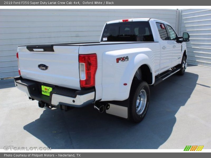 Oxford White / Black 2019 Ford F350 Super Duty Lariat Crew Cab 4x4
