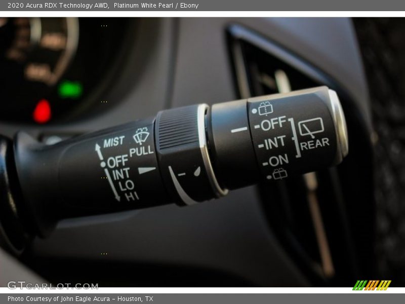 Platinum White Pearl / Ebony 2020 Acura RDX Technology AWD