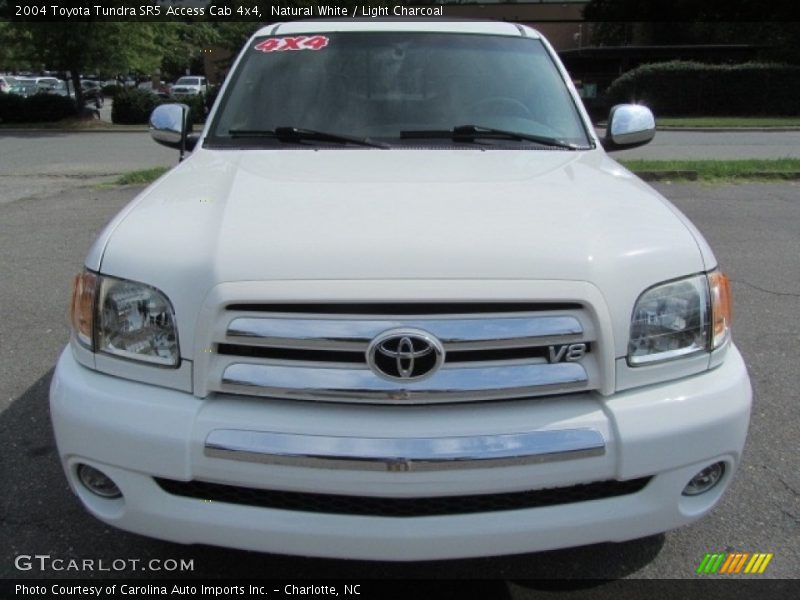 Natural White / Light Charcoal 2004 Toyota Tundra SR5 Access Cab 4x4