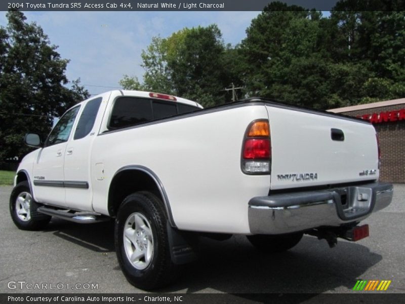 Natural White / Light Charcoal 2004 Toyota Tundra SR5 Access Cab 4x4