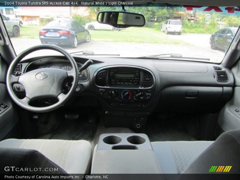 Natural White / Light Charcoal 2004 Toyota Tundra SR5 Access Cab 4x4