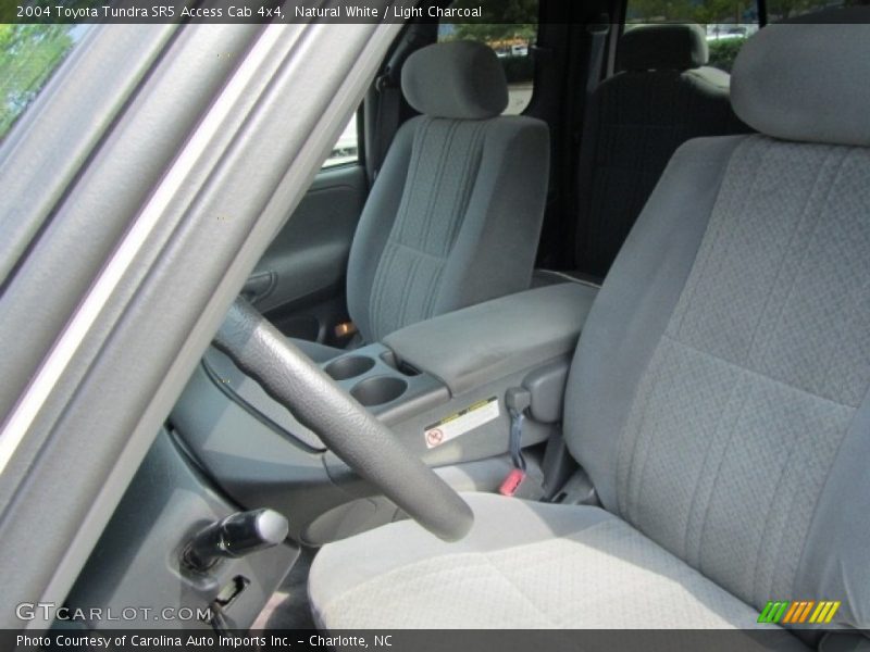 Natural White / Light Charcoal 2004 Toyota Tundra SR5 Access Cab 4x4