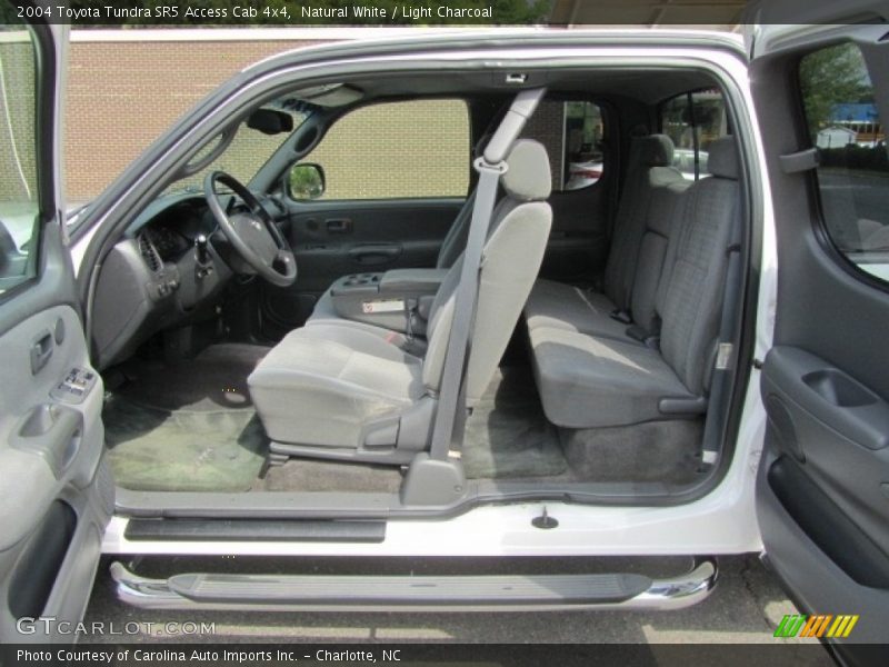 Natural White / Light Charcoal 2004 Toyota Tundra SR5 Access Cab 4x4
