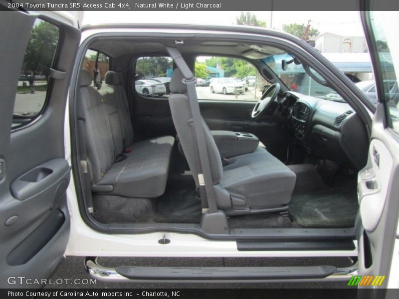Natural White / Light Charcoal 2004 Toyota Tundra SR5 Access Cab 4x4