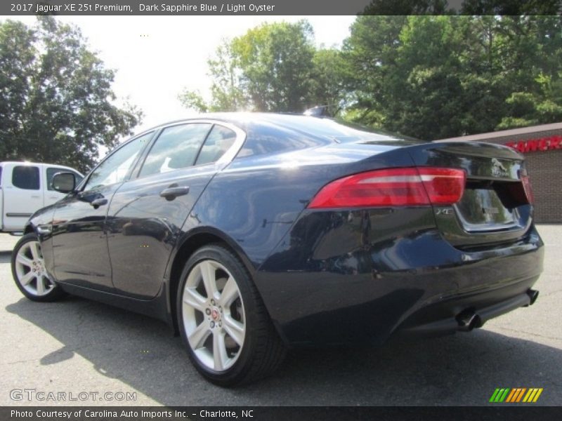 Dark Sapphire Blue / Light Oyster 2017 Jaguar XE 25t Premium