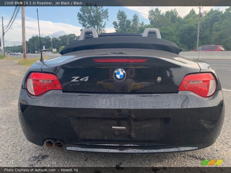 Jet Black / Black 2008 BMW Z4 3.0i Roadster