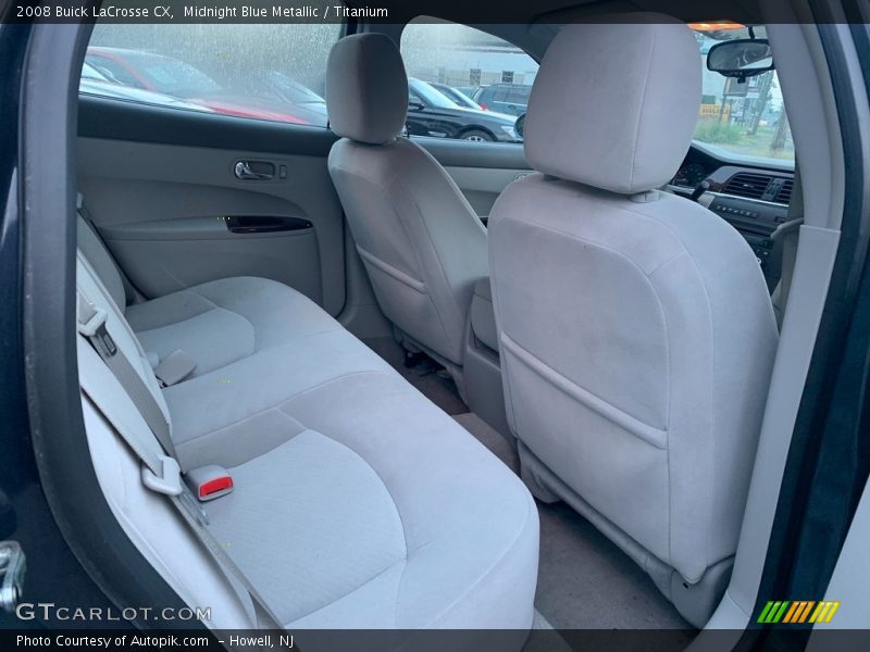 Midnight Blue Metallic / Titanium 2008 Buick LaCrosse CX