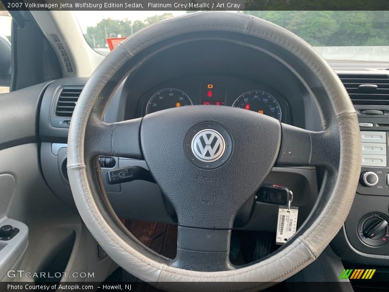 Platinum Grey Metallic / Art Gray 2007 Volkswagen Jetta Wolfsburg Edition Sedan