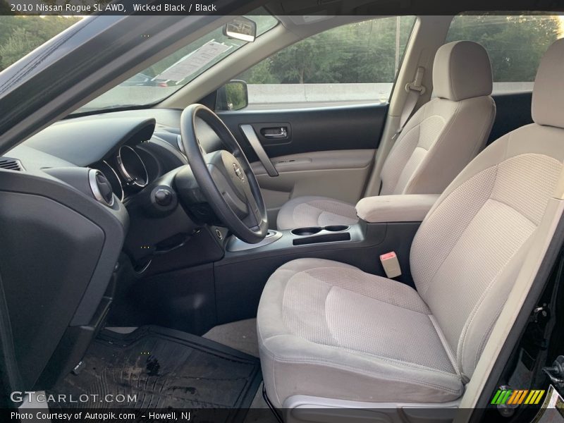 Wicked Black / Black 2010 Nissan Rogue SL AWD