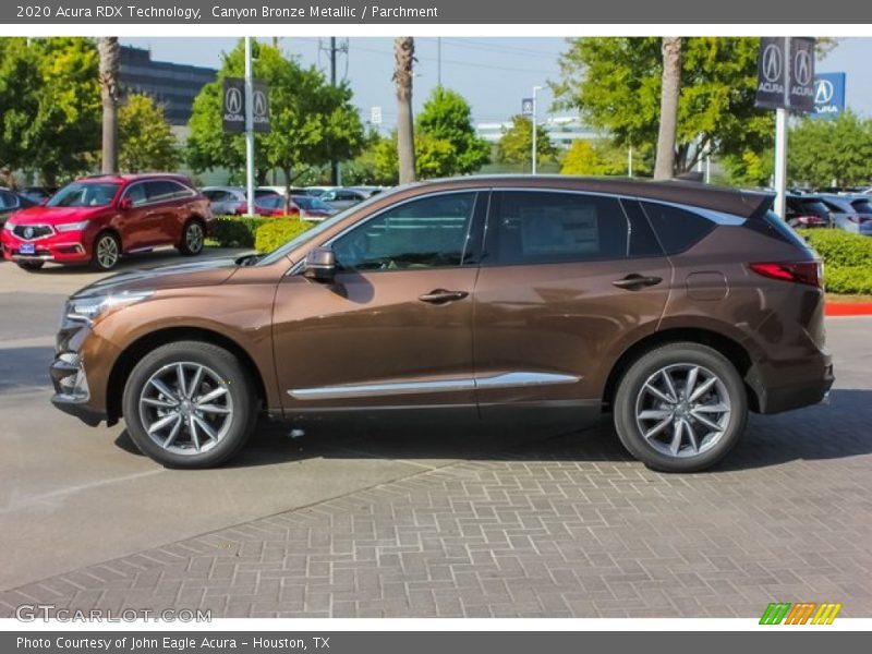 Canyon Bronze Metallic / Parchment 2020 Acura RDX Technology