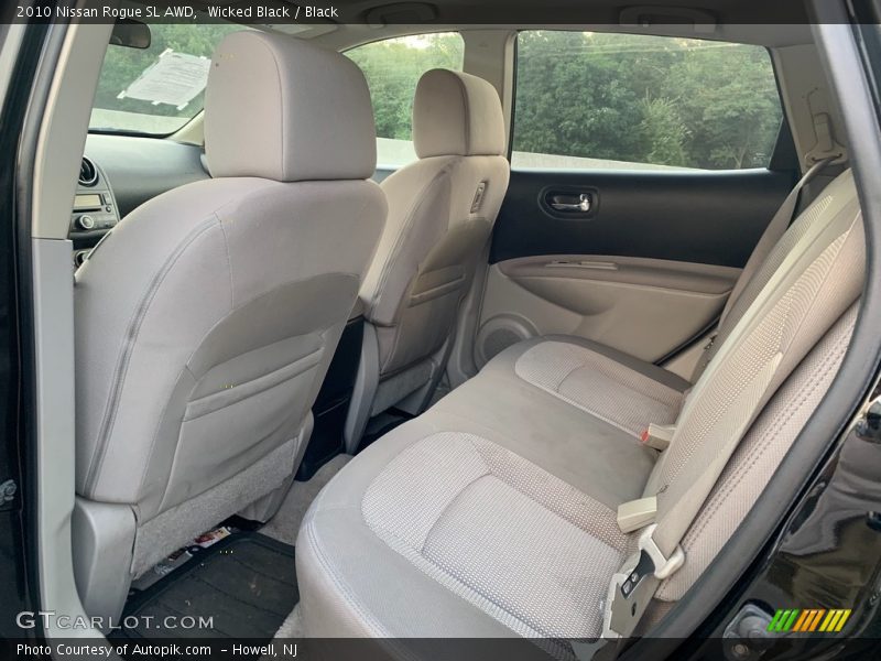 Wicked Black / Black 2010 Nissan Rogue SL AWD