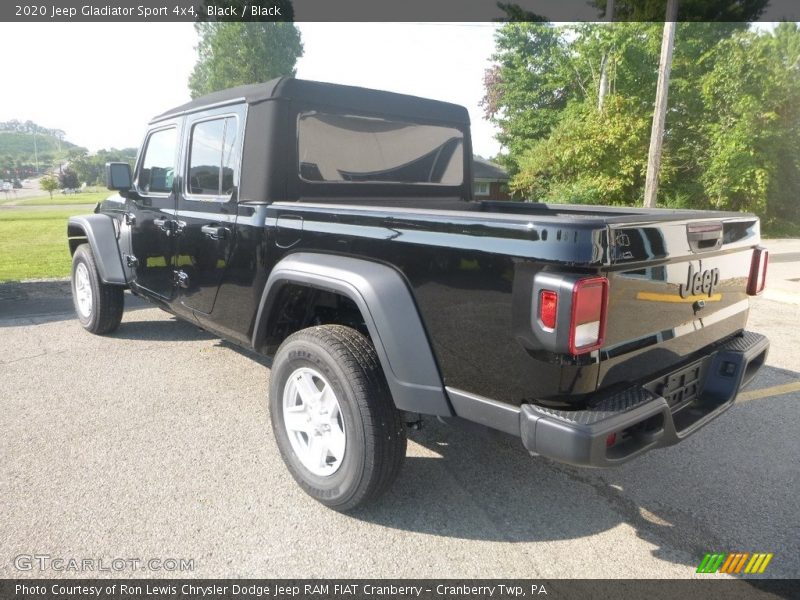 Black / Black 2020 Jeep Gladiator Sport 4x4