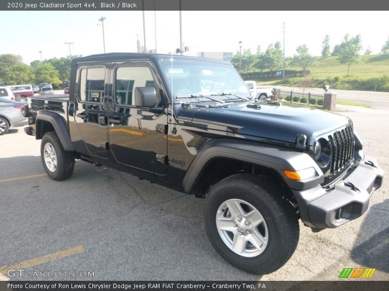 Black / Black 2020 Jeep Gladiator Sport 4x4