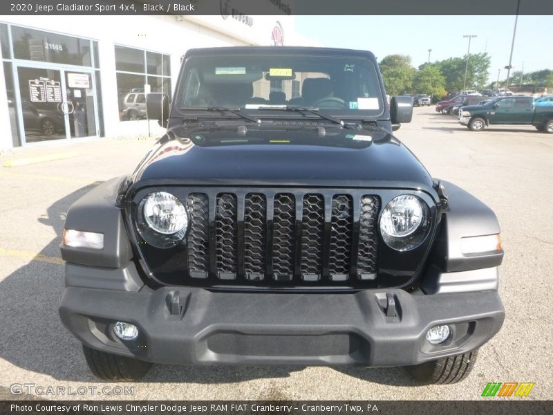 Black / Black 2020 Jeep Gladiator Sport 4x4