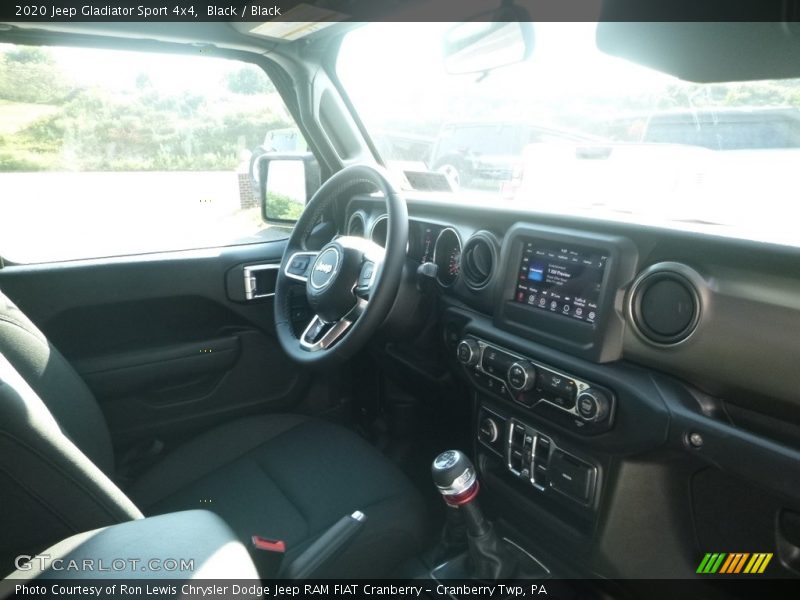 Black / Black 2020 Jeep Gladiator Sport 4x4