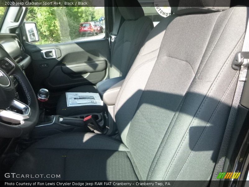 Black / Black 2020 Jeep Gladiator Sport 4x4