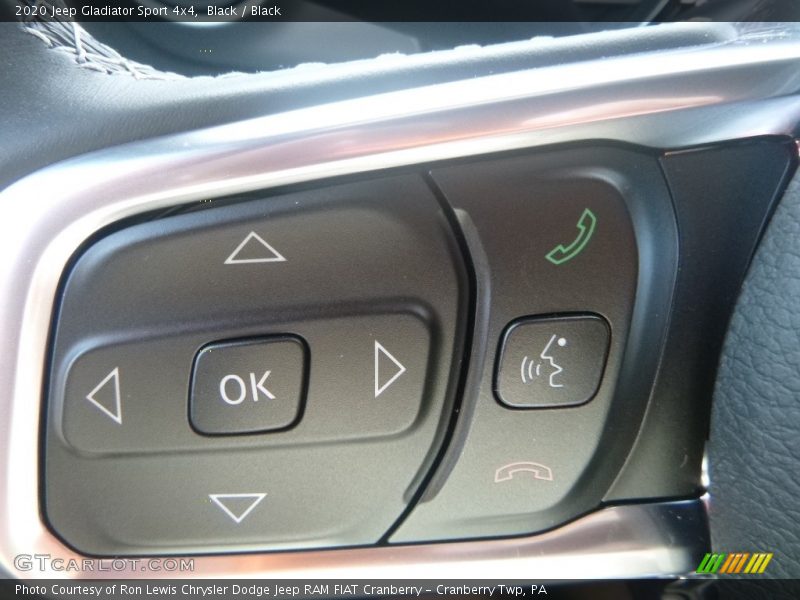 Black / Black 2020 Jeep Gladiator Sport 4x4