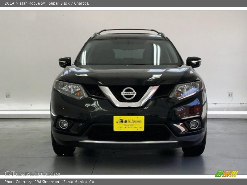Super Black / Charcoal 2014 Nissan Rogue SV