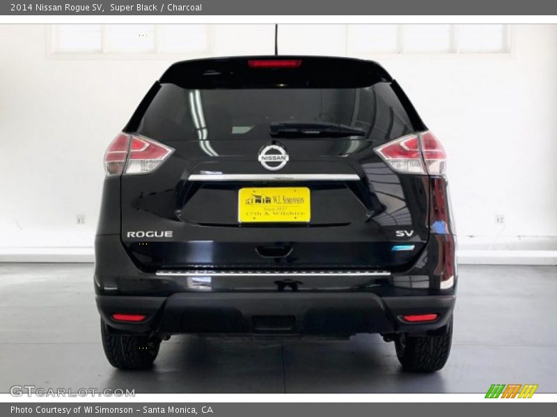 Super Black / Charcoal 2014 Nissan Rogue SV