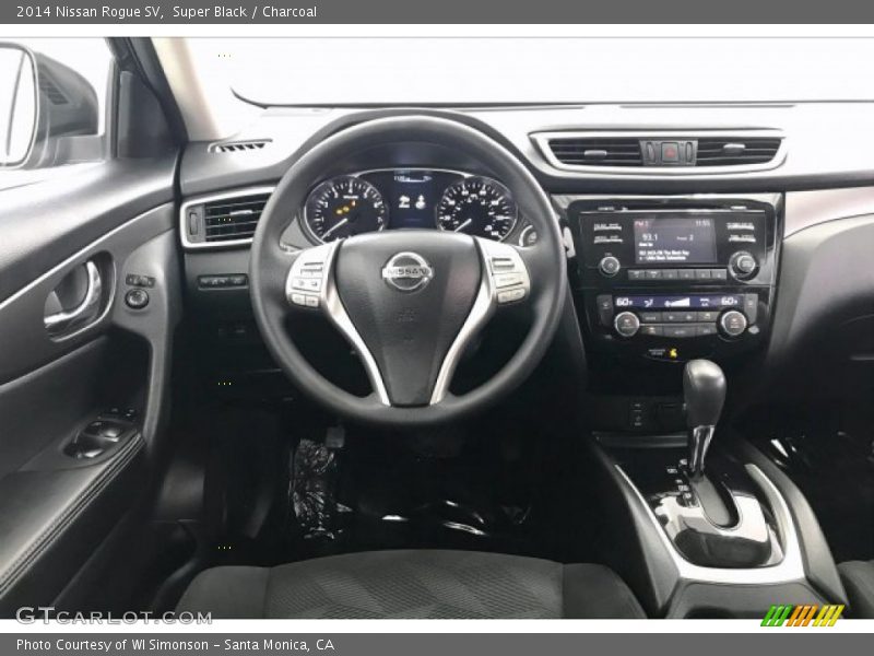 Super Black / Charcoal 2014 Nissan Rogue SV