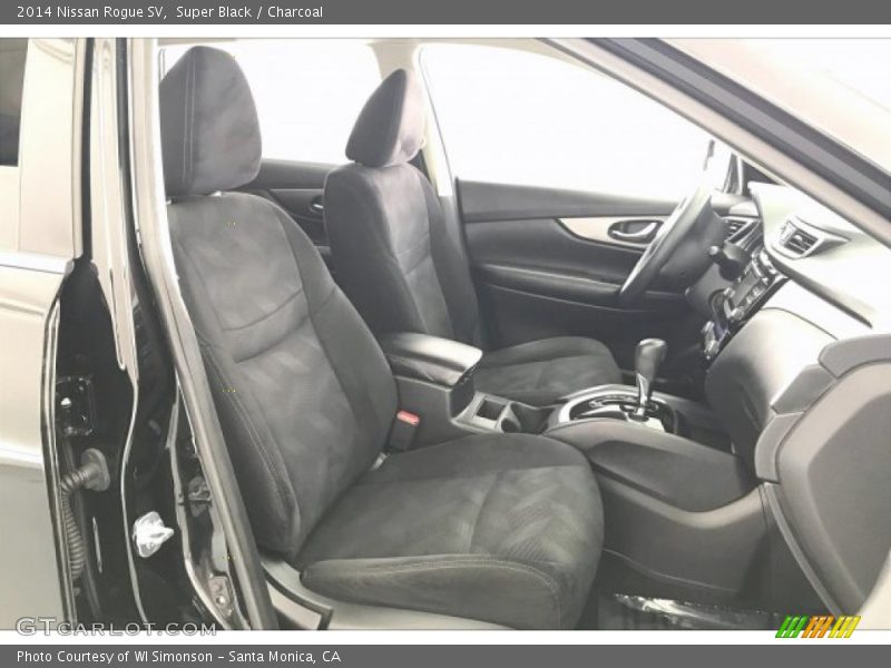 Super Black / Charcoal 2014 Nissan Rogue SV