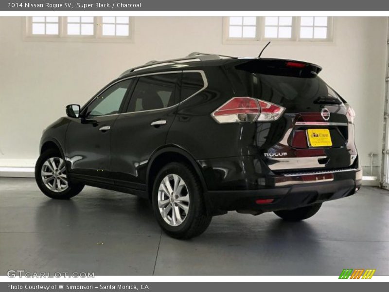 Super Black / Charcoal 2014 Nissan Rogue SV